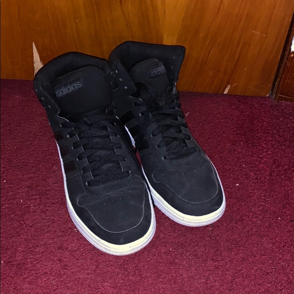 Adidas Hi Top- Black, size 8.5 Men's